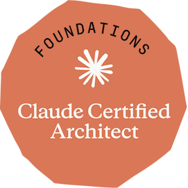Claude Certified Architect – Foundations badge