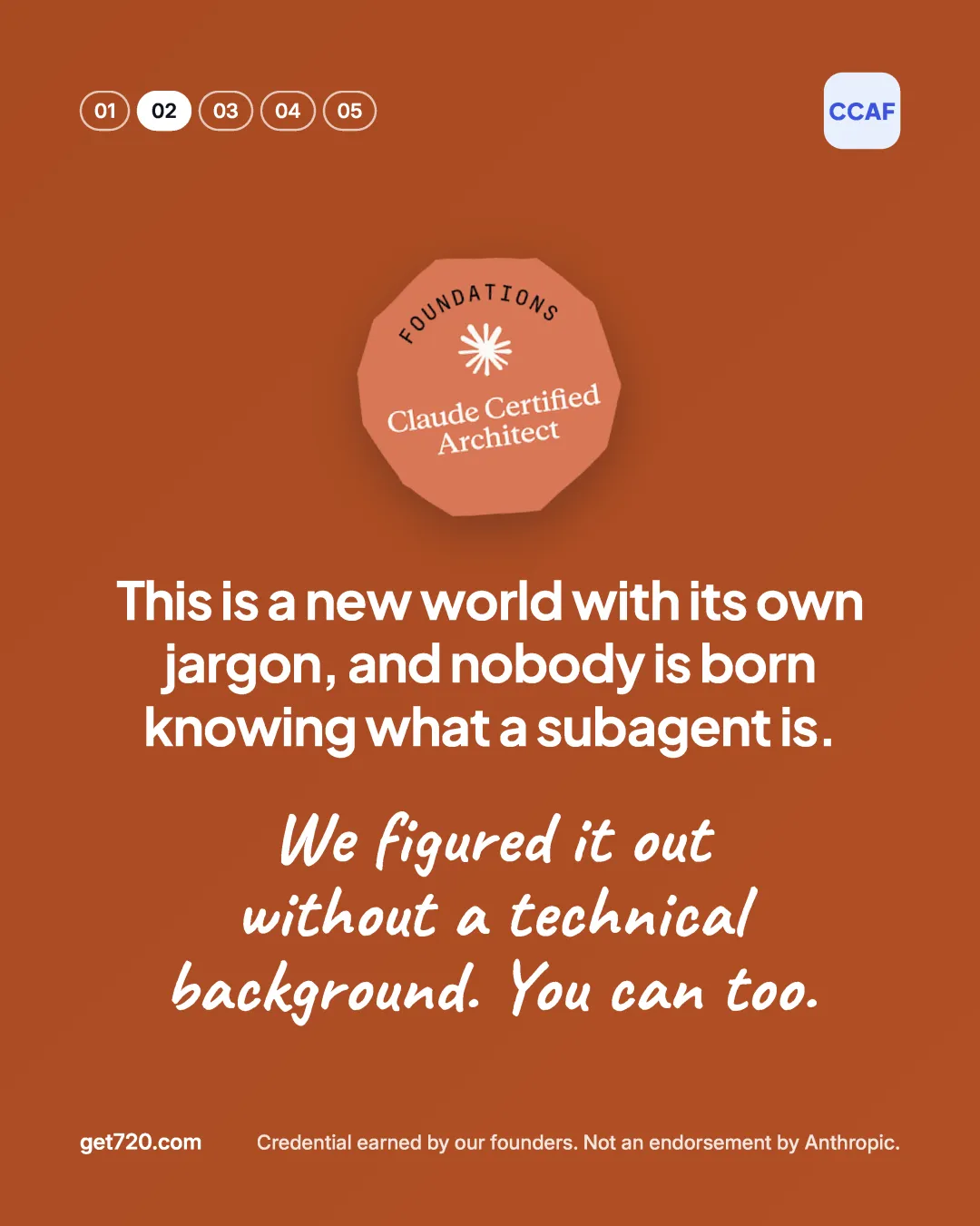 You can learn the Claude certification jargon without a technical background